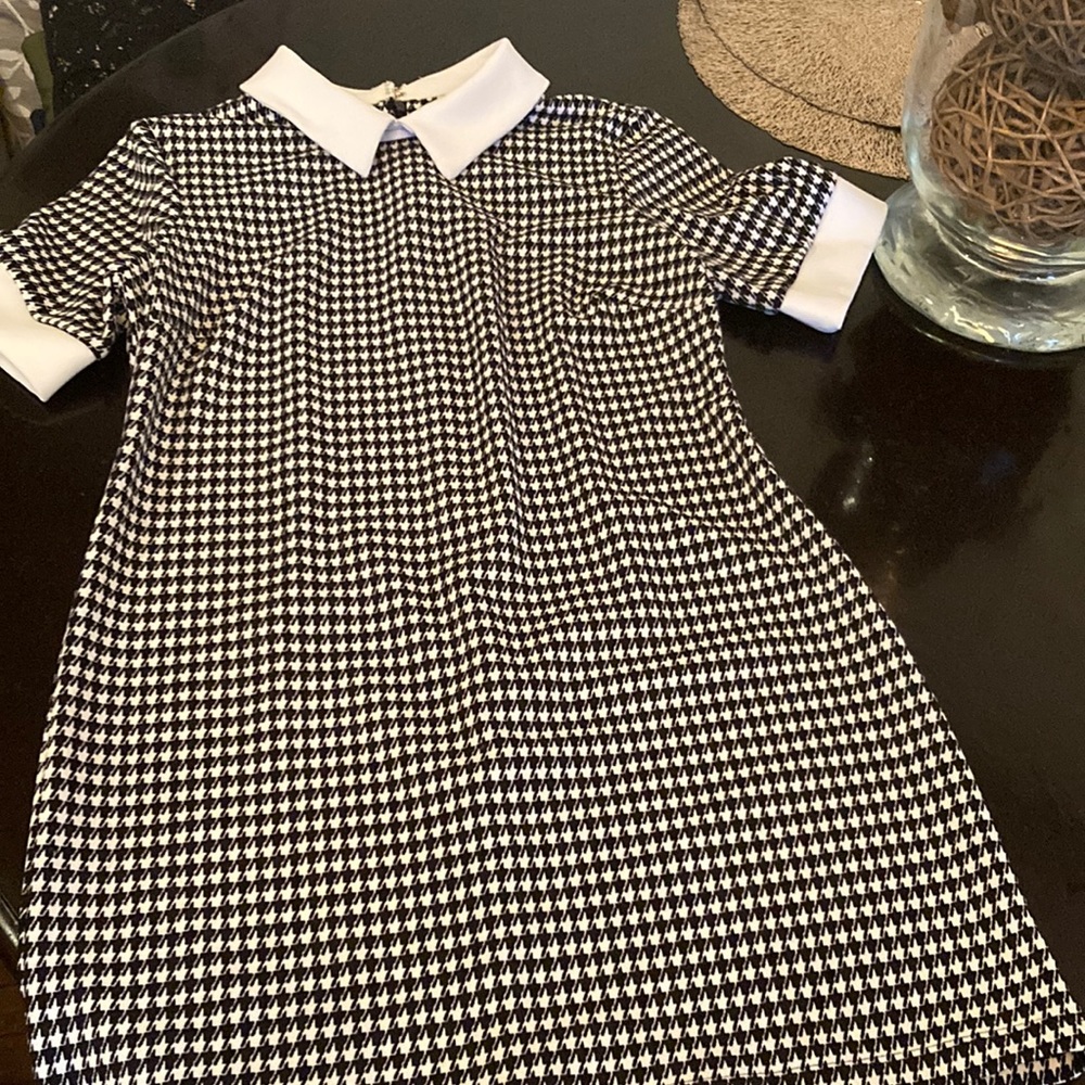Black and white dress
